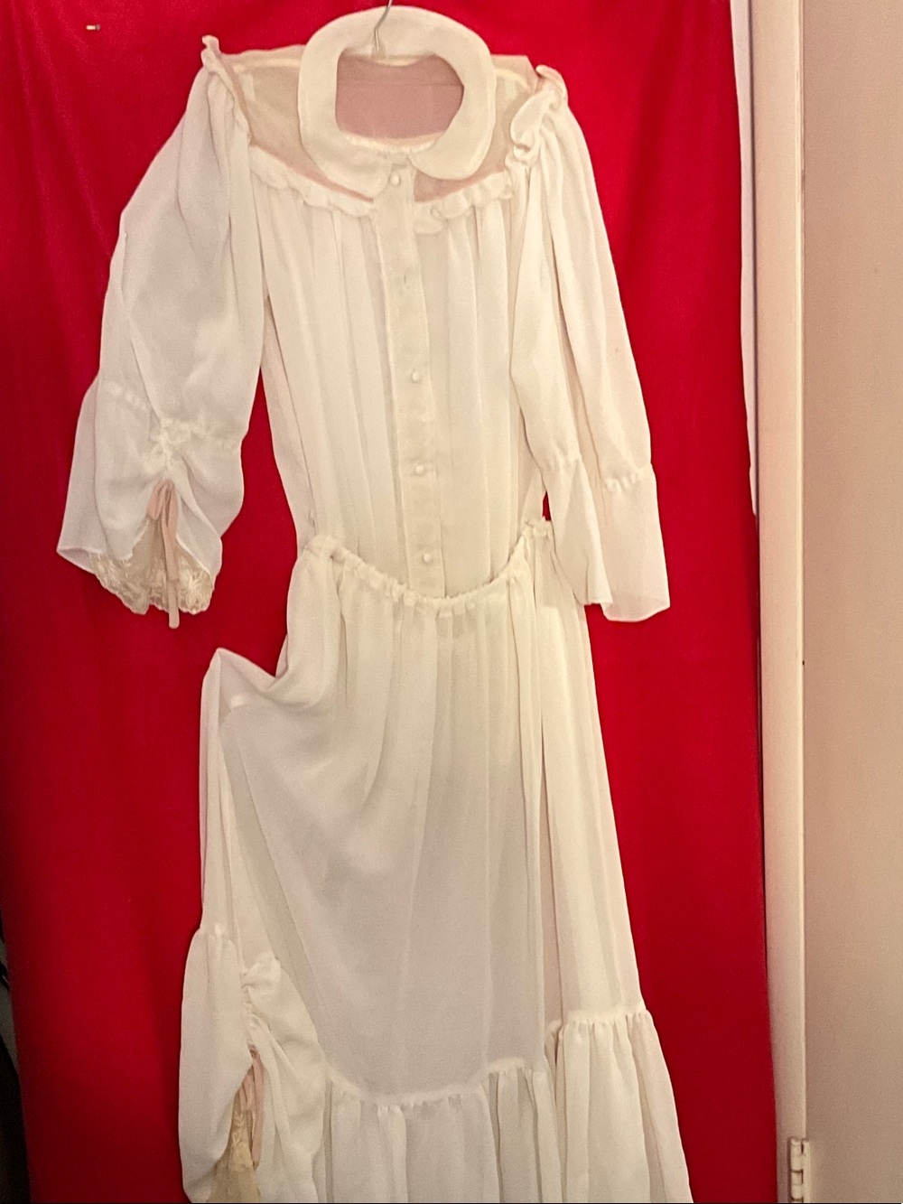 Vintage Bonnie Strauss2 pc crepe dress